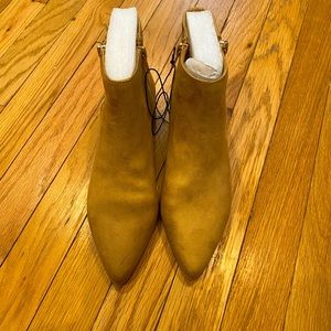 Forever 21 tan ankle boots